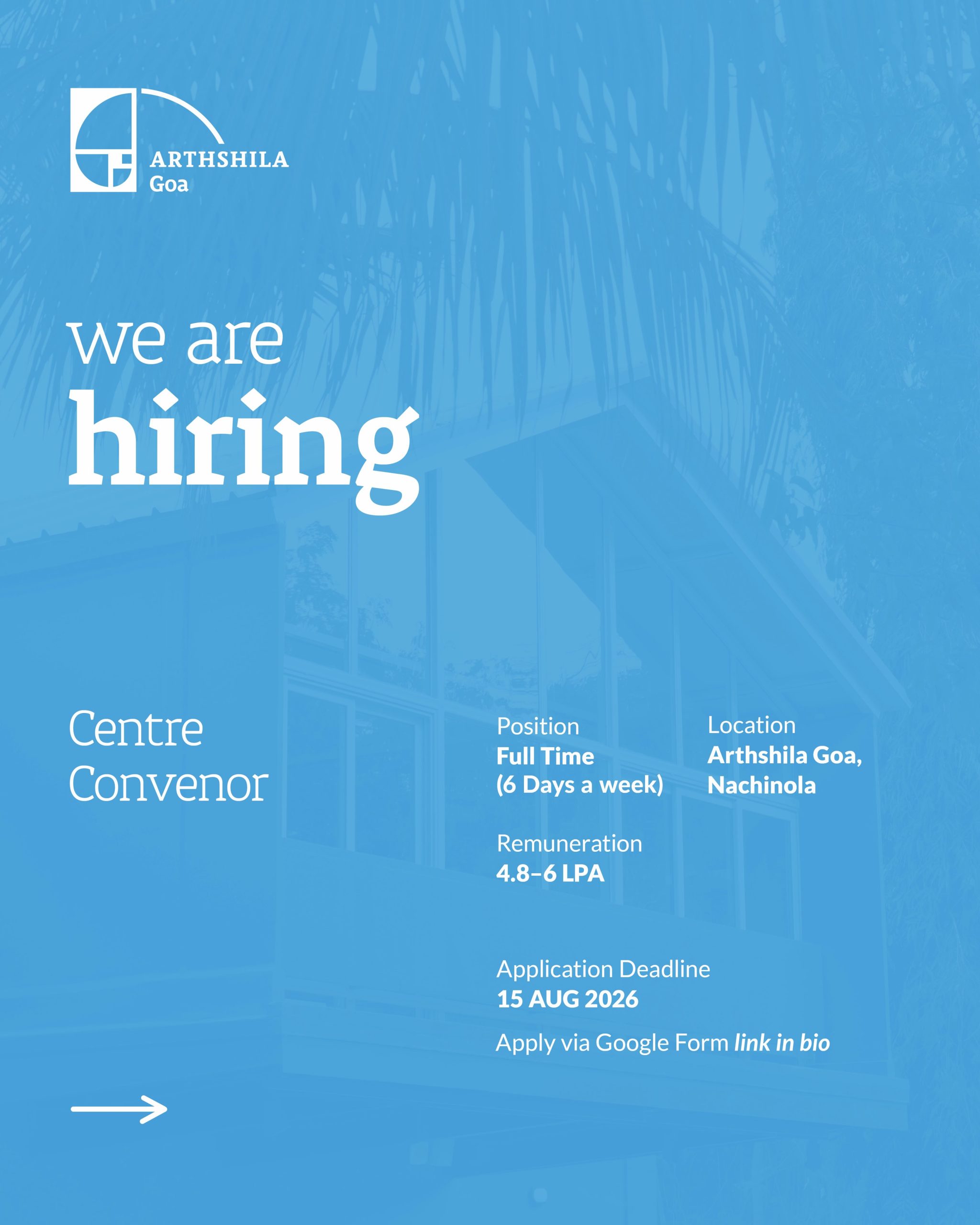 Centre Convenor_Arthshila Goa